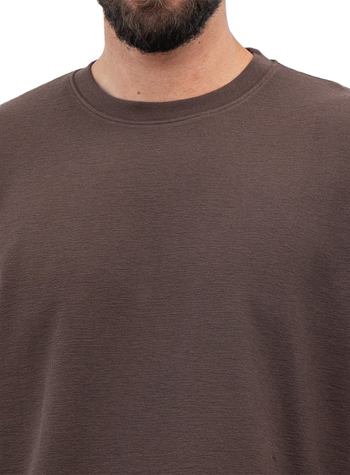 Wood V-Crunchy-Oversize Round T-Shirt