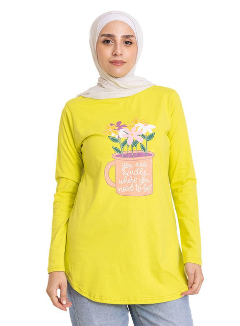 Apple - Design 25 Printed Long - Sleeve - Khotwh