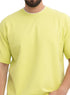 Apple Double-Layerd Oversize Round T-Shirt - Khotwh
