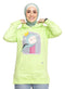 Apple Green Printed - HoodieV Design 56 - Khotwh