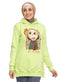 Apple Green Printed - HoodieV Design 66 - Khotwh