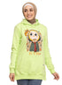 Apple Green Printed - HoodieV Design 66 - Khotwh