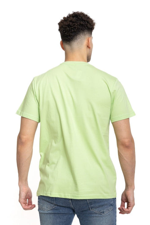 Apple Green Regular Round T-shirt - Khotwh