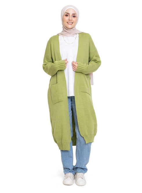Apple Knit - Long Cardigan - Khotwh