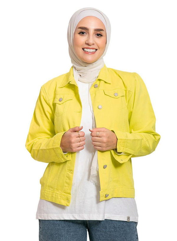 Apple Short Jacket Jeans - Khotwh