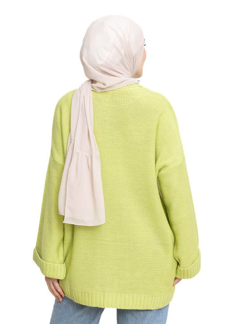 Apple Upside Sleeve Pullover - Khotwh