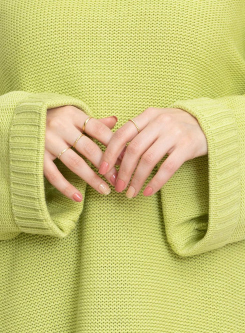 Apple Upside Sleeve Pullover - Khotwh