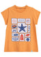 Apricot-Design 2 Printed Short-Sleeve - Khotwh