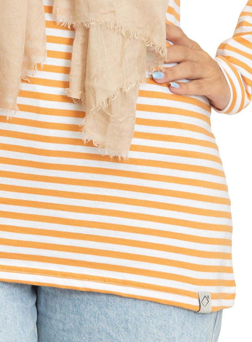 Apricot Lines Long Sleeve - Khotwh