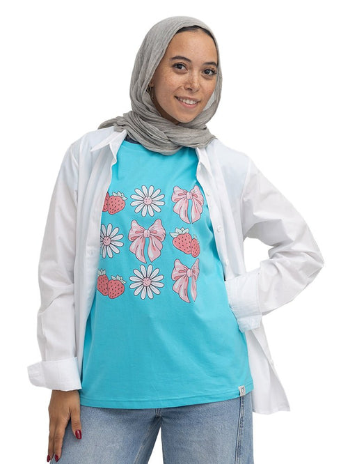 Aqua-Design 11 Printed Short-Sleeve - Khotwh