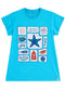 Aqua-Design 2 Printed Short-Sleeve - Khotwh