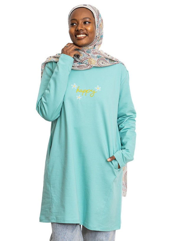 Aqua E - Pocket Tunic Design 5 - Khotwh