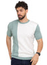 Aqua F - S.Knit Round T-shirt - Khotwh