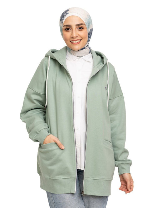 Aqua Foam Over Size Sw - Zipper - Khotwh