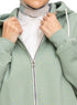 Aqua Foam Over Size Sw - Zipper - Khotwh
