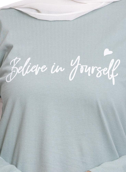 Aqua Foam Printed Long - Sleeve Design 14 - Khotwh