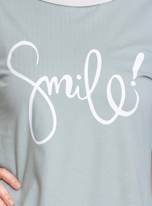 Aqua Foam Printed Long - Sleeve Design 19 - Khotwh