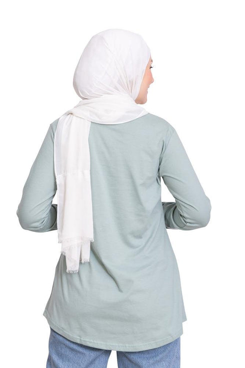 Aqua Foam Printed Long - Sleeve Design 19 - Khotwh