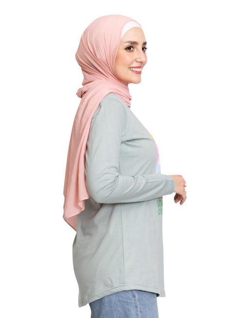 Aqua Foam Printed Long - Sleeve Design 48 - Khotwh