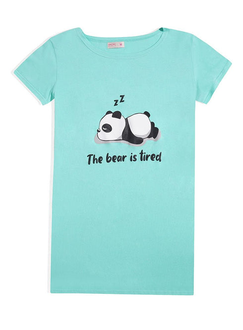 Aqua Night Shirt - Design 25 - Khotwh