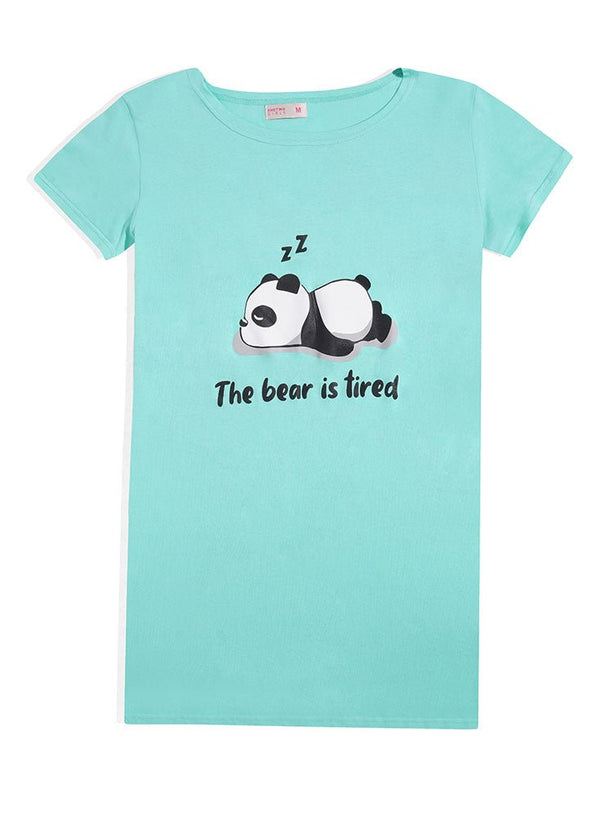 Aqua Night Shirt - Design 25 - Khotwh