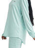 Aqua Sporting Long-Sleeve T-Shirt - Khotwh