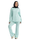 Aqua Sporting Long-Sleeve T-Shirt - Khotwh