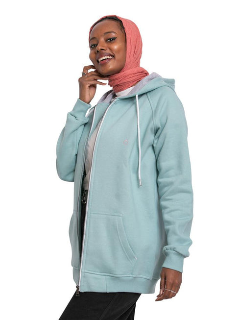Aqua SW - Medium Zipper - Khotwh
