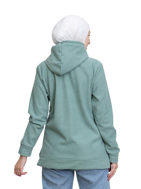 Aqua Velvet Hoodie Vent - Khotwh