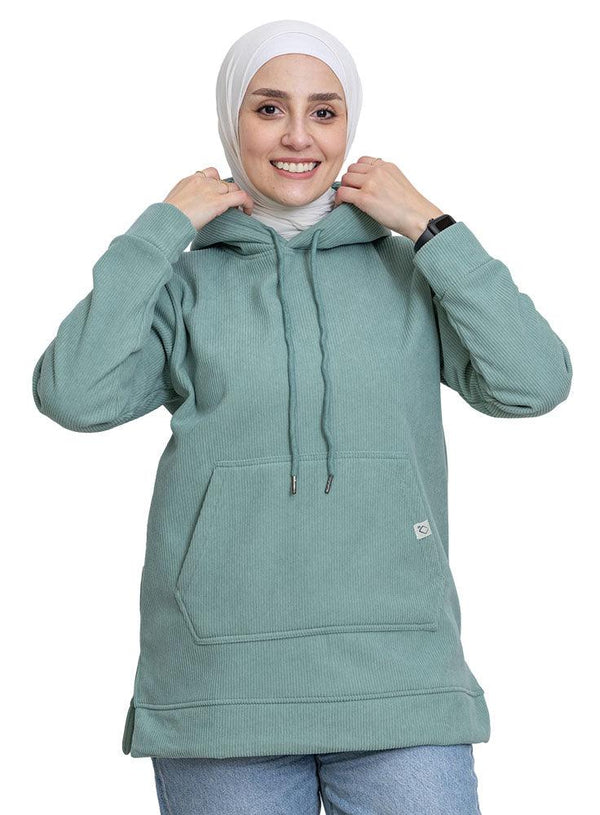 Aqua Velvet Hoodie Vent - Khotwh