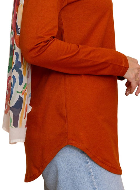 Autumnal Cur.Long - Sleeve - Khotwh