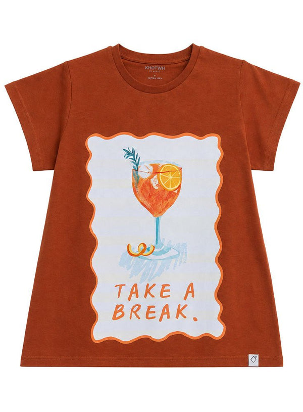 Autumnal-Design 1 Printed Short-Sleeve - Khotwh