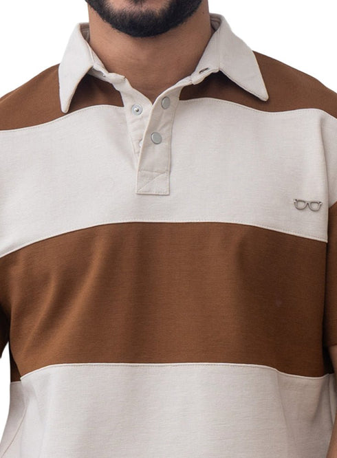 Autumnal Design 3008 NF - Polo Neck T-Shirt - Khotwh