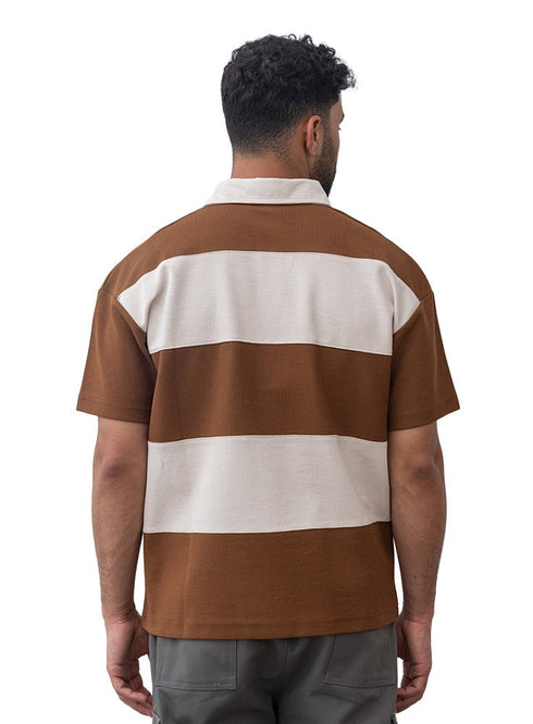 Autumnal Design 3008 NF - Polo Neck T-Shirt - Khotwh