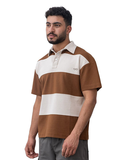 Autumnal Design 3008 NF - Polo Neck T-Shirt - Khotwh