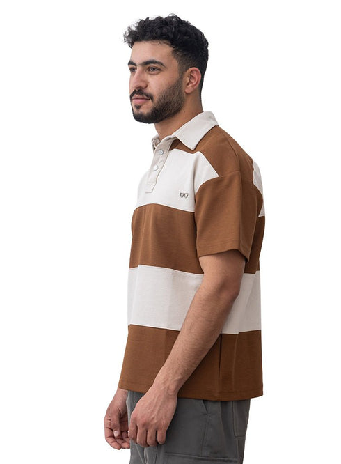 Autumnal Design 3008 NF - Polo Neck T-Shirt - Khotwh