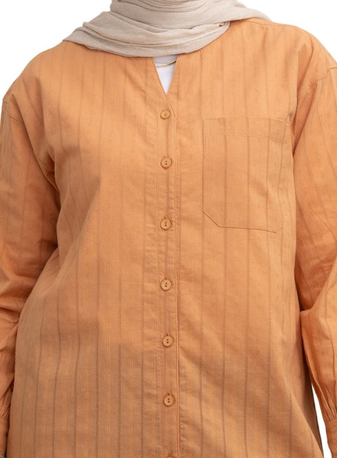 Autumnal RD - V - Neck Shirt - Khotwh