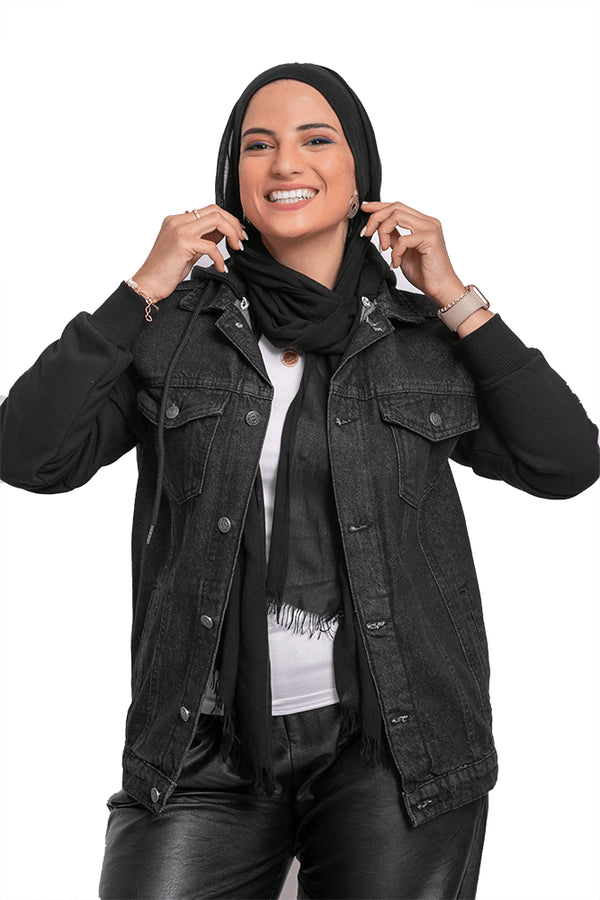 B - Design 1 Melton Jacket Jeans - Khotwh