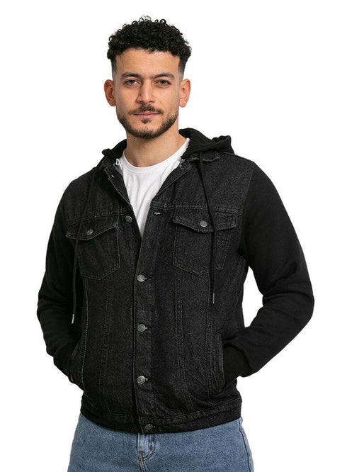 B - Design 1 Melton Jacket Jeans - Khotwh