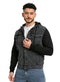 B - Design 2 Melton Jacket Jeans - Khotwh