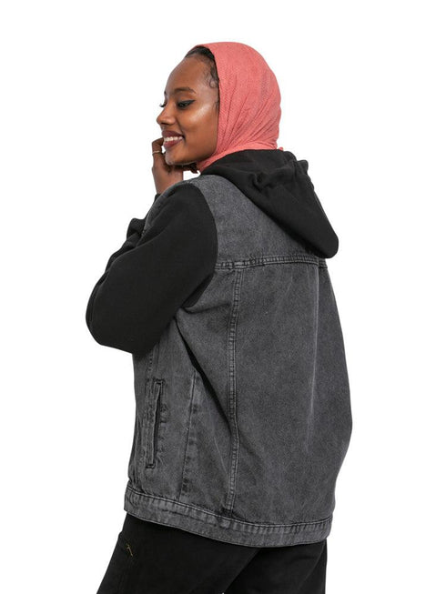 B - Design 2 Melton Jacket Jeans - Khotwh
