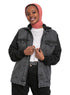 B - Design 2 Melton Jacket Jeans - Khotwh