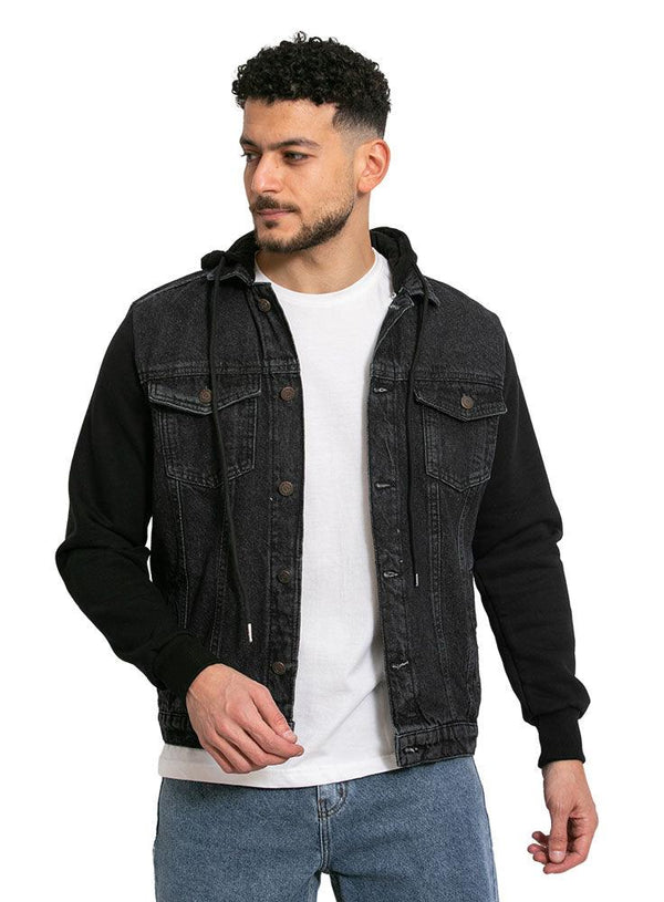 B - Design 3 Melton Jacket Jeans - Khotwh