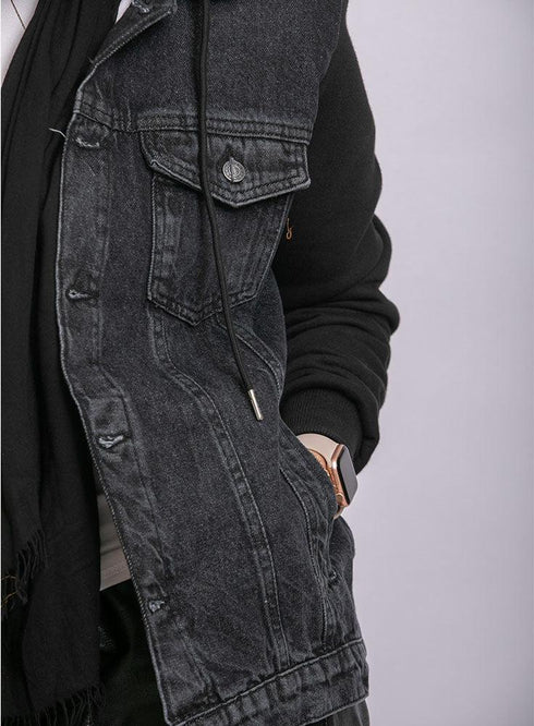 B - Design 3 Melton Jacket Jeans - Khotwh