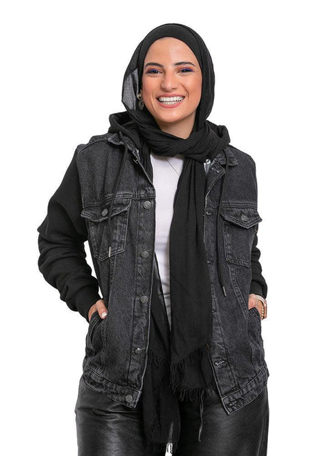 B - Design 3 Melton Jacket Jeans - Khotwh