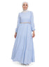 Baby Blue Basic Dress - Khotwh