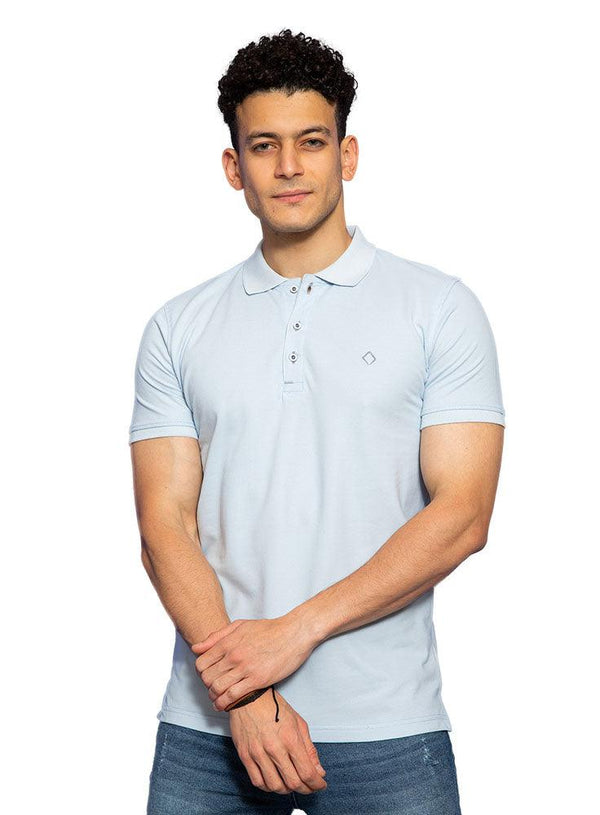 Baby Blue Basic Polo - Khotwh