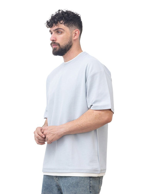 Baby Blue Design 3001 NF - Round T-Shirt - Khotwh