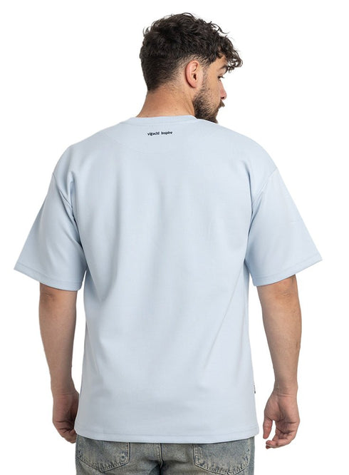 Baby Blue Design 4020 NF - Round T-Shirt - Khotwh