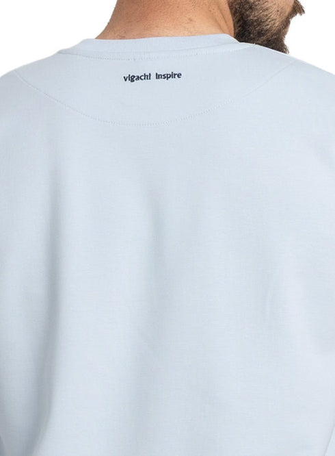 Baby Blue Design 4020 NF - Round T-Shirt - Khotwh